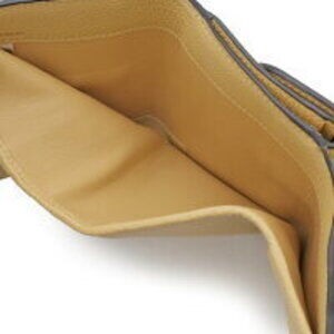 Chloe fold Tri Quiet Brown Wallet Alphabet